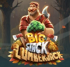 Big Lumberjack spilleautomat med sterk skogshogger hos FridayCasino